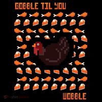 Gobble Til You Wobble Kids Hoodie thumb 5