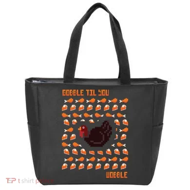 Gobble Til You Wobble Tote Bag