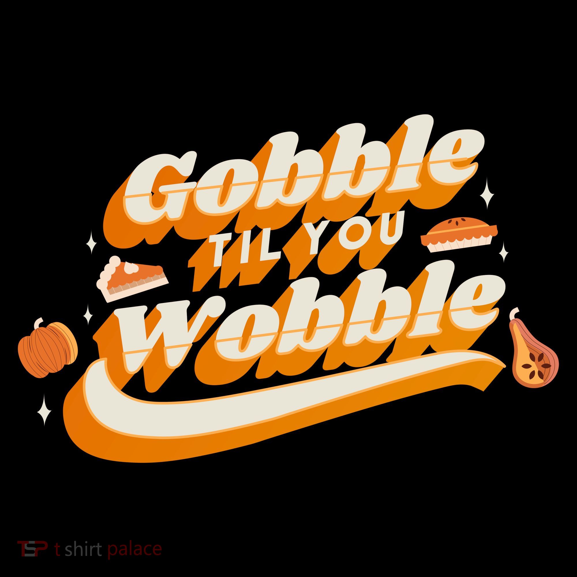 Gobble Til You Wobble Funny Thanksgiving Visor