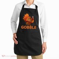 Gobble Turkey Thanksgiving Apron thumb 2