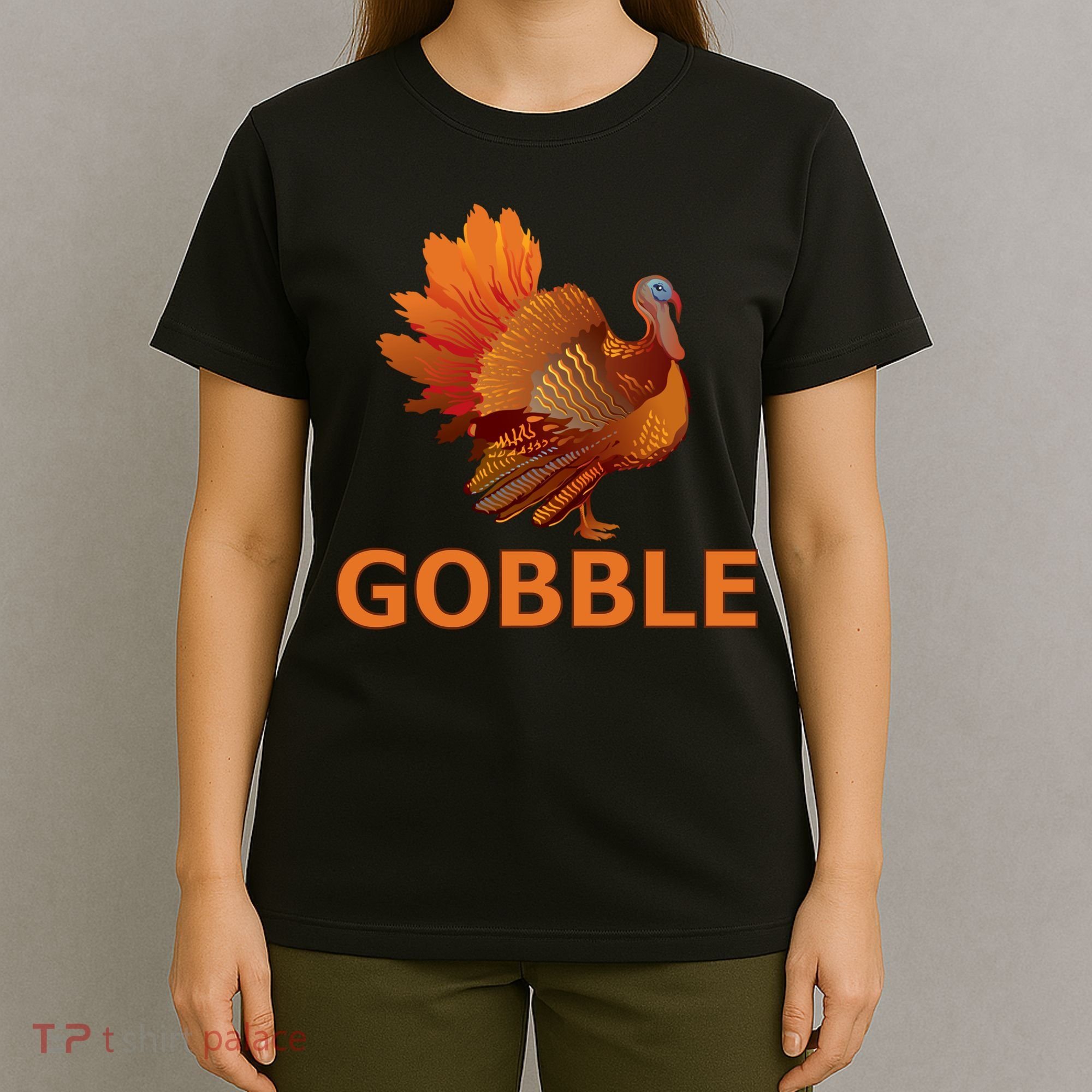 Gobble Turkey Thanksgiving T-Shirt