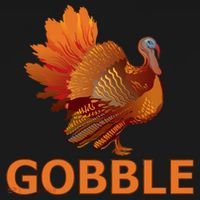Gobble Turkey Thanksgiving Backpack thumb 2