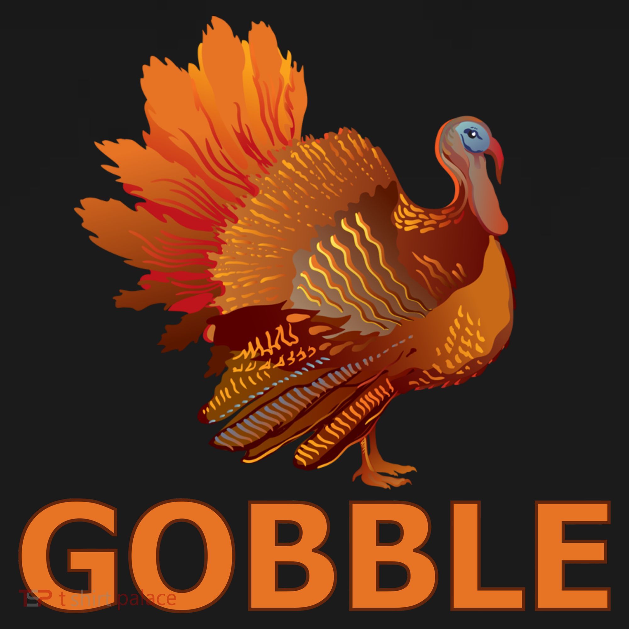 Gobble Turkey Thanksgiving Backpack