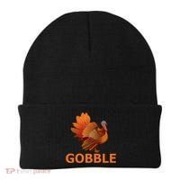Gobble Turkey Thanksgiving Beanie thumb 0