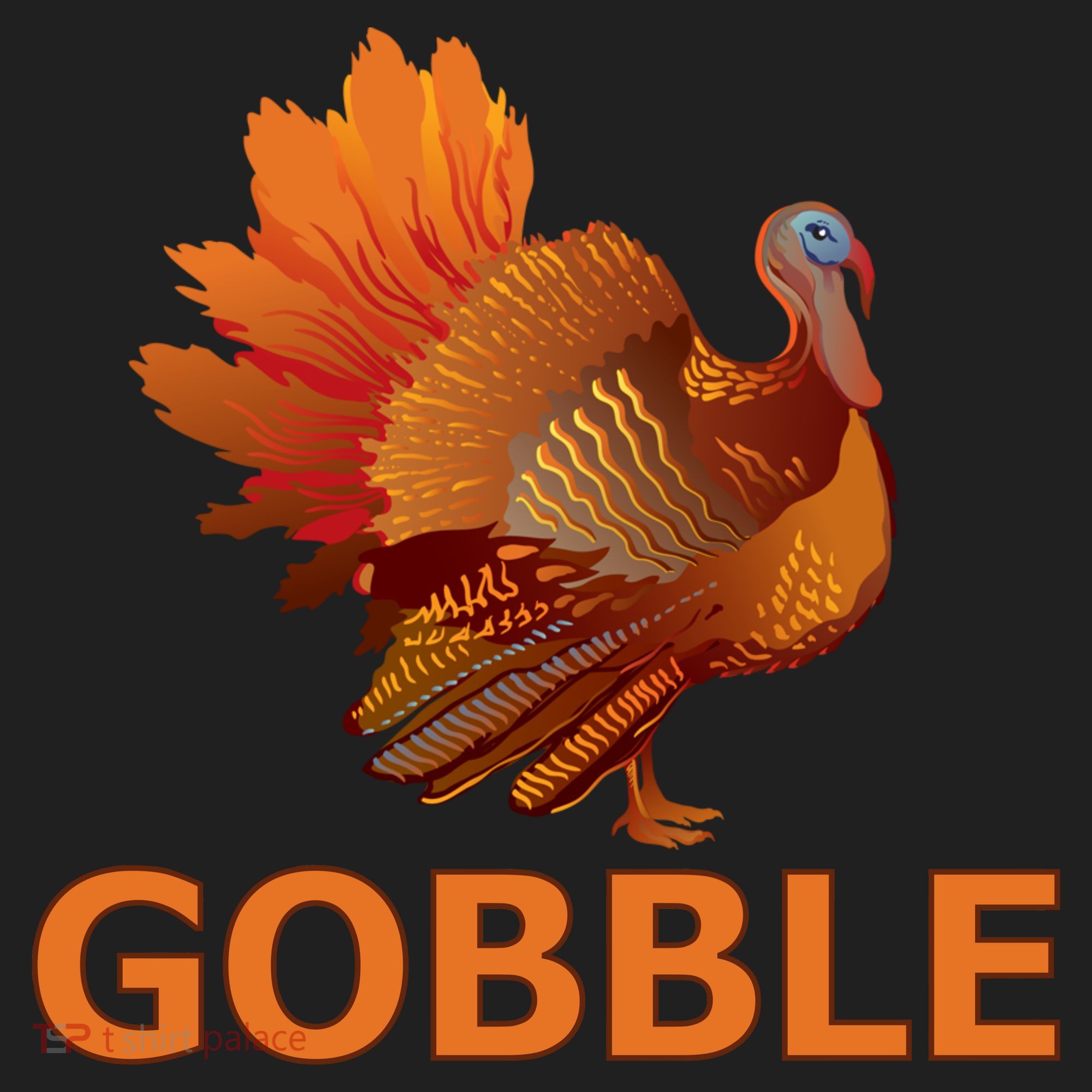 Gobble Turkey Thanksgiving Hat
