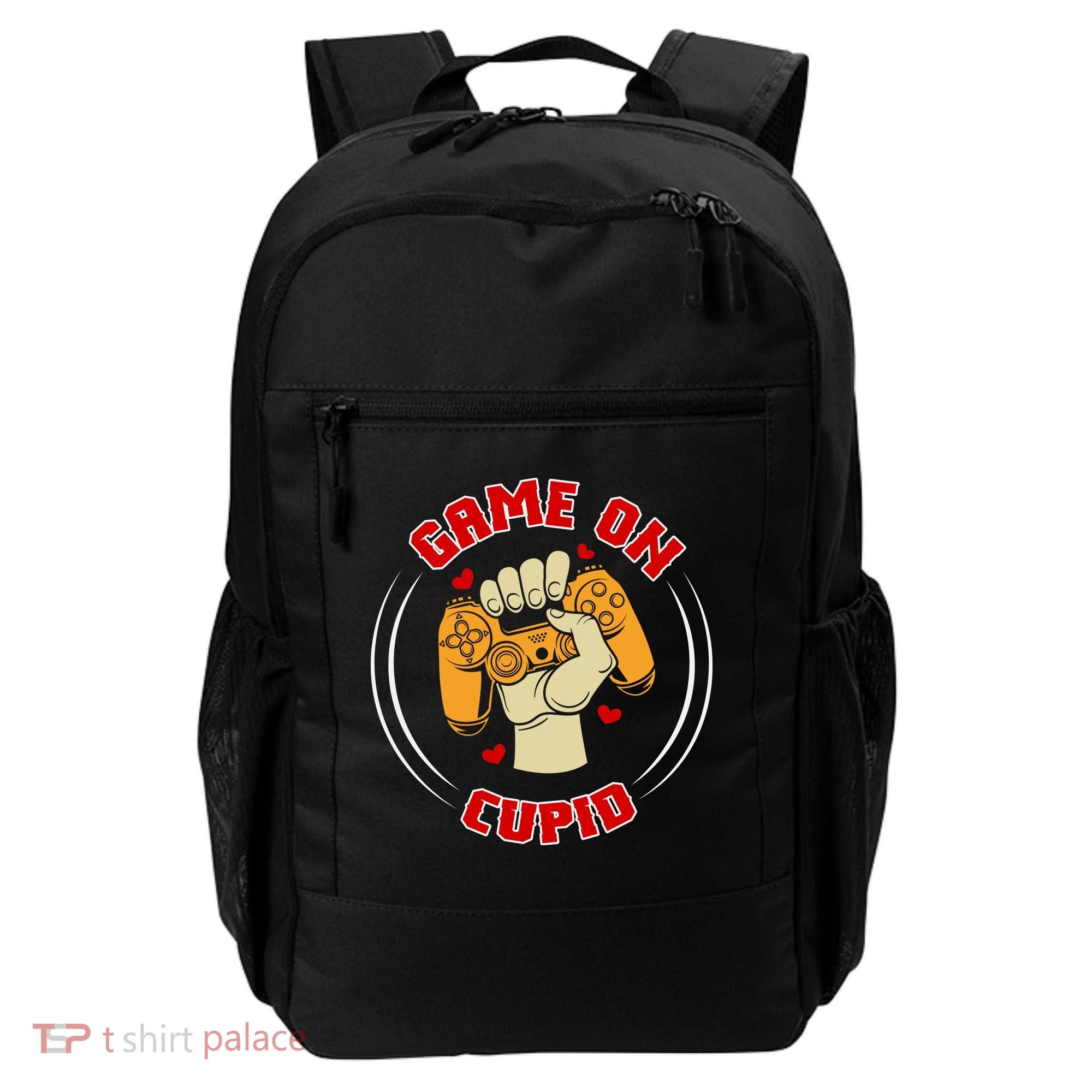 Game On Cupid Video Gaming Valentine Backpack