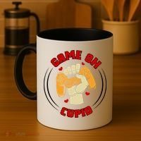 Game On Cupid Video Gaming Valentine Coffee Mug thumb 4