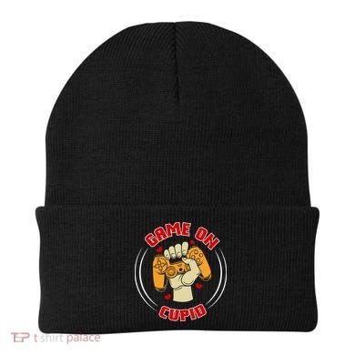 Game On Cupid Video Gaming Valentine Beanie