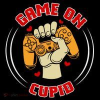 Game On Cupid Video Gaming Valentine Women's Hoodie thumb 2