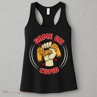 Game On Cupid Video Gaming Valentine Women's Tank Top thumb 3