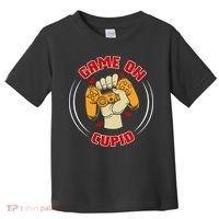 Game On Cupid Video Gaming Valentine Toddler T-Shirt thumb 0