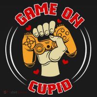 Game On Cupid Video Gaming Valentine Women's T-Shirt thumb 6