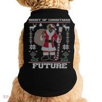 Ghost Of Christmas Future Ugly Christmas Sweater Rap Doggie Tank thumb 0