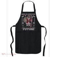 Ghost Of Christmas Future Ugly Christmas Sweater Rap Apron thumb 0