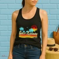 Gulf Of Canada Gulf Of Mexico The Usa Canadas 11th Province Women's Tank Top thumb 2