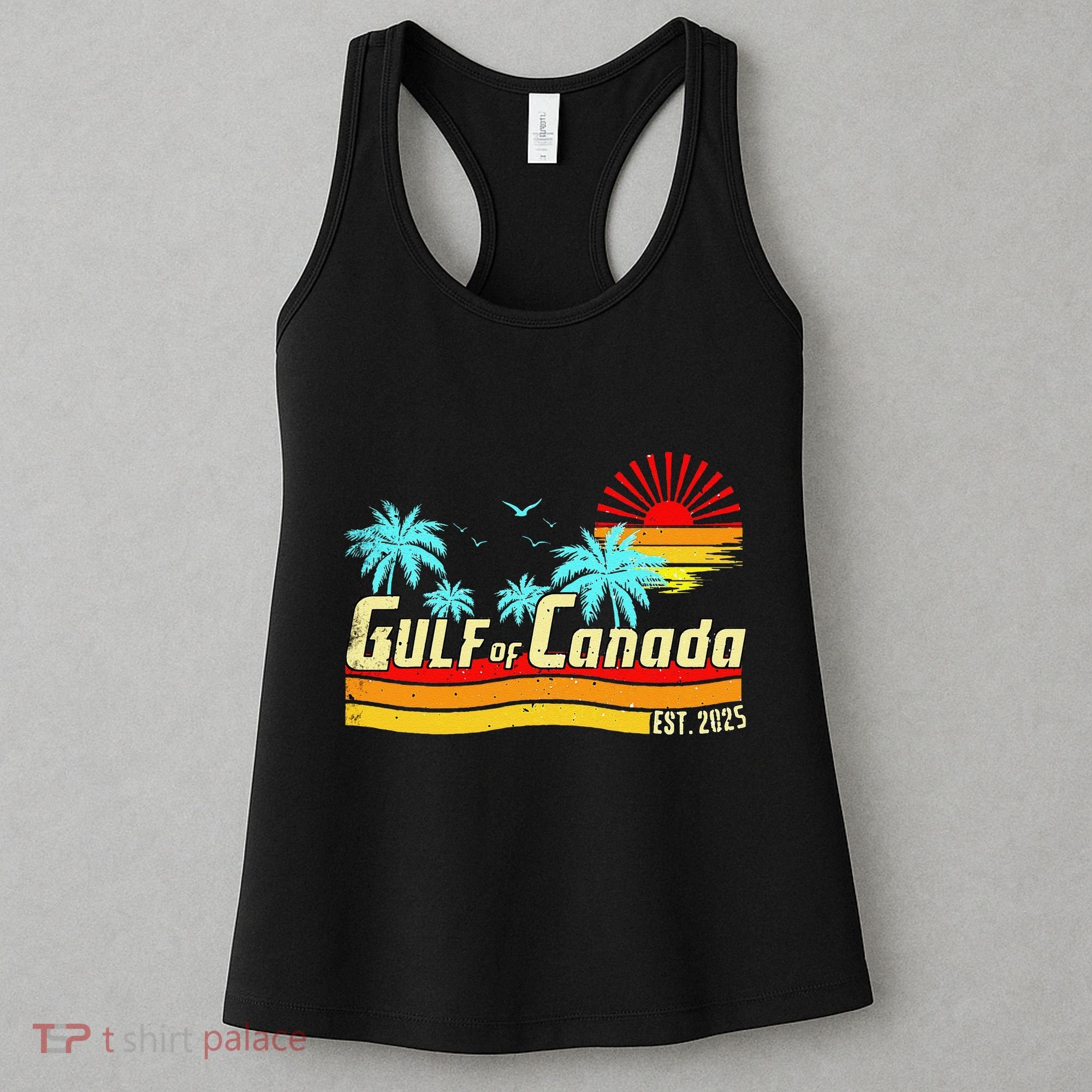 Gulf Of Canada Gulf Of Mexico The Usa Canadas 11th Province Women's Tank Top