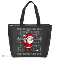 Golf Oh Christmas Santa Claus Golfer Tote Bag thumb 0