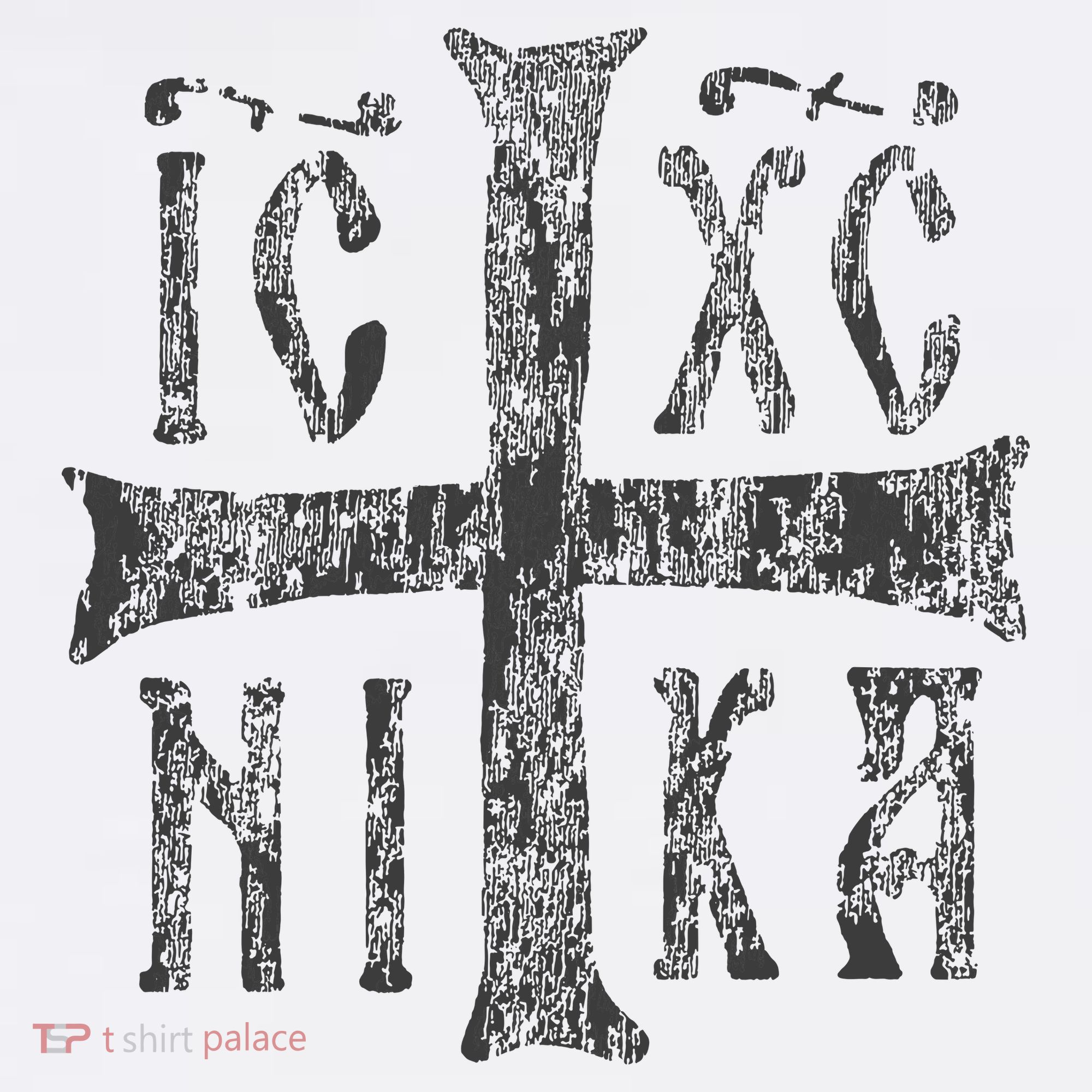 Greek Orthodox Cross Christogram Icxc Nika Jesus Christ T-Shirt