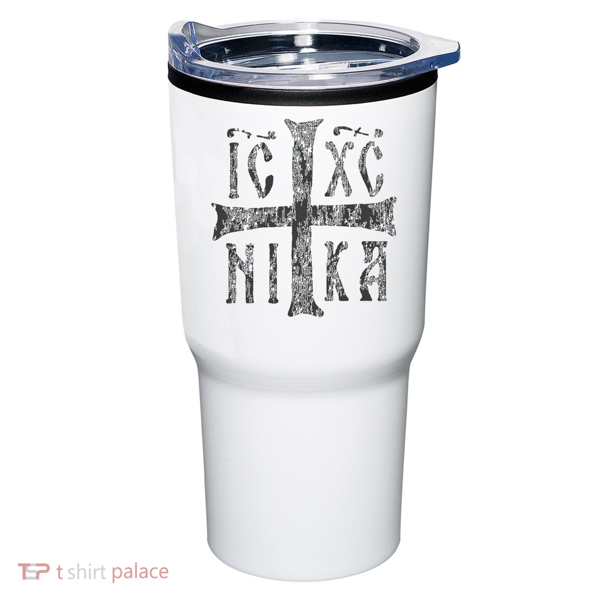 Greek Orthodox Cross Christogram Icxc Nika Jesus Christ Tumbler