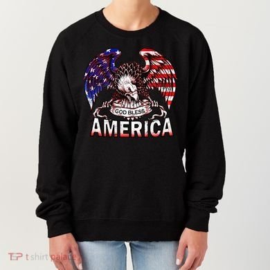 God Bless America Women's Sweatshirt