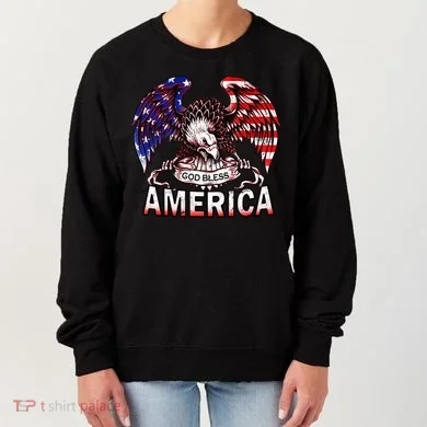 God Bless America Women's Sweatshirt