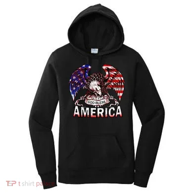 God Bless America Women's Hoodie