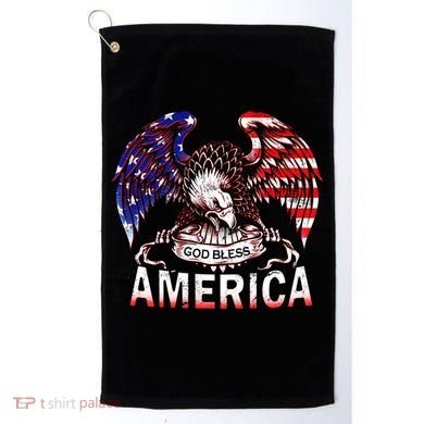 God Bless America Golf Towel