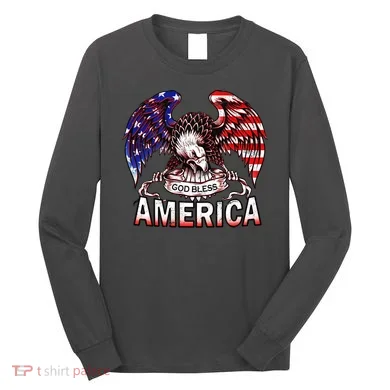 God Bless America Long Sleeve Shirt