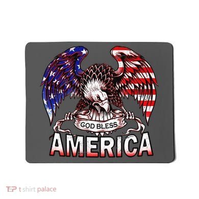 God Bless America Mousepad