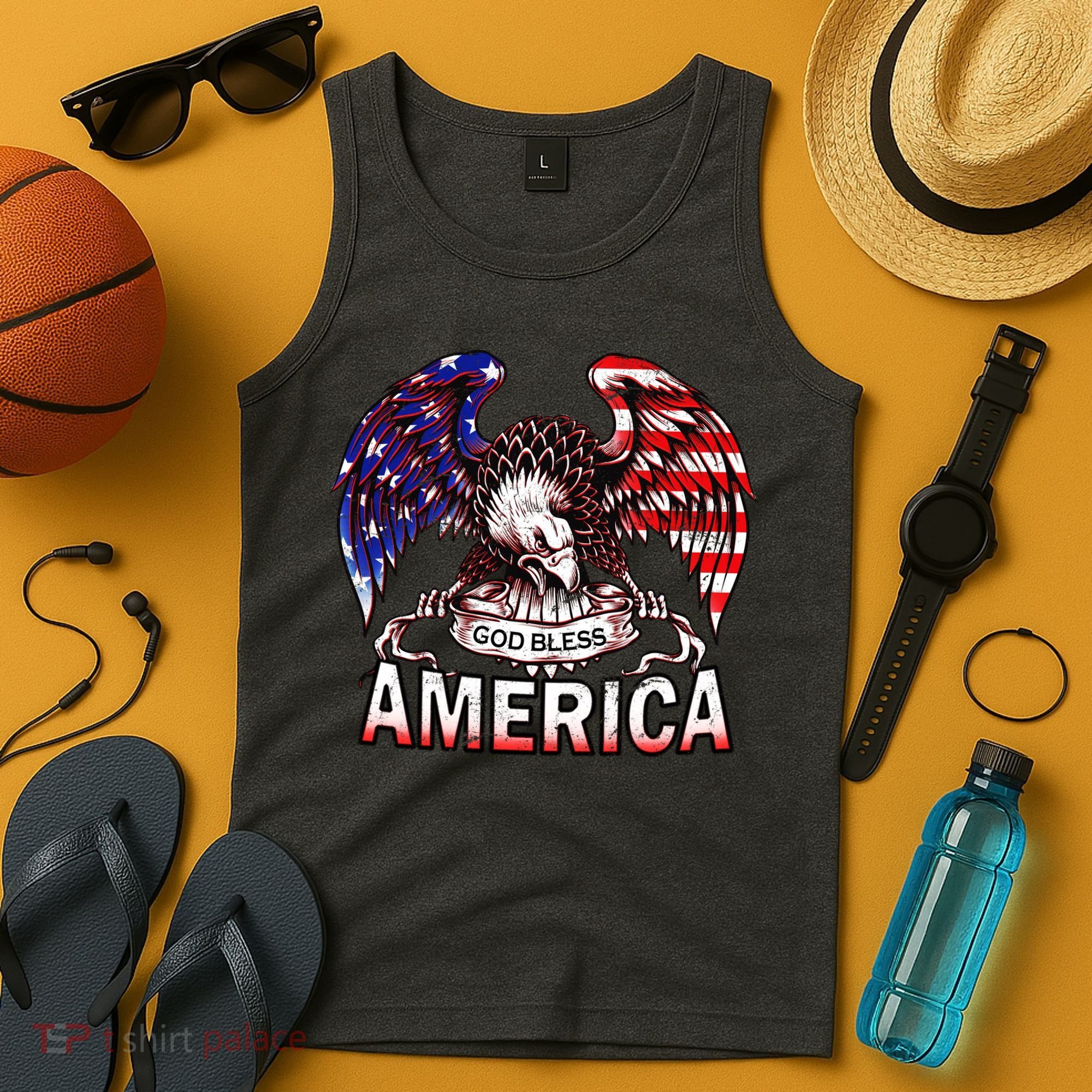 God Bless America Tank Top