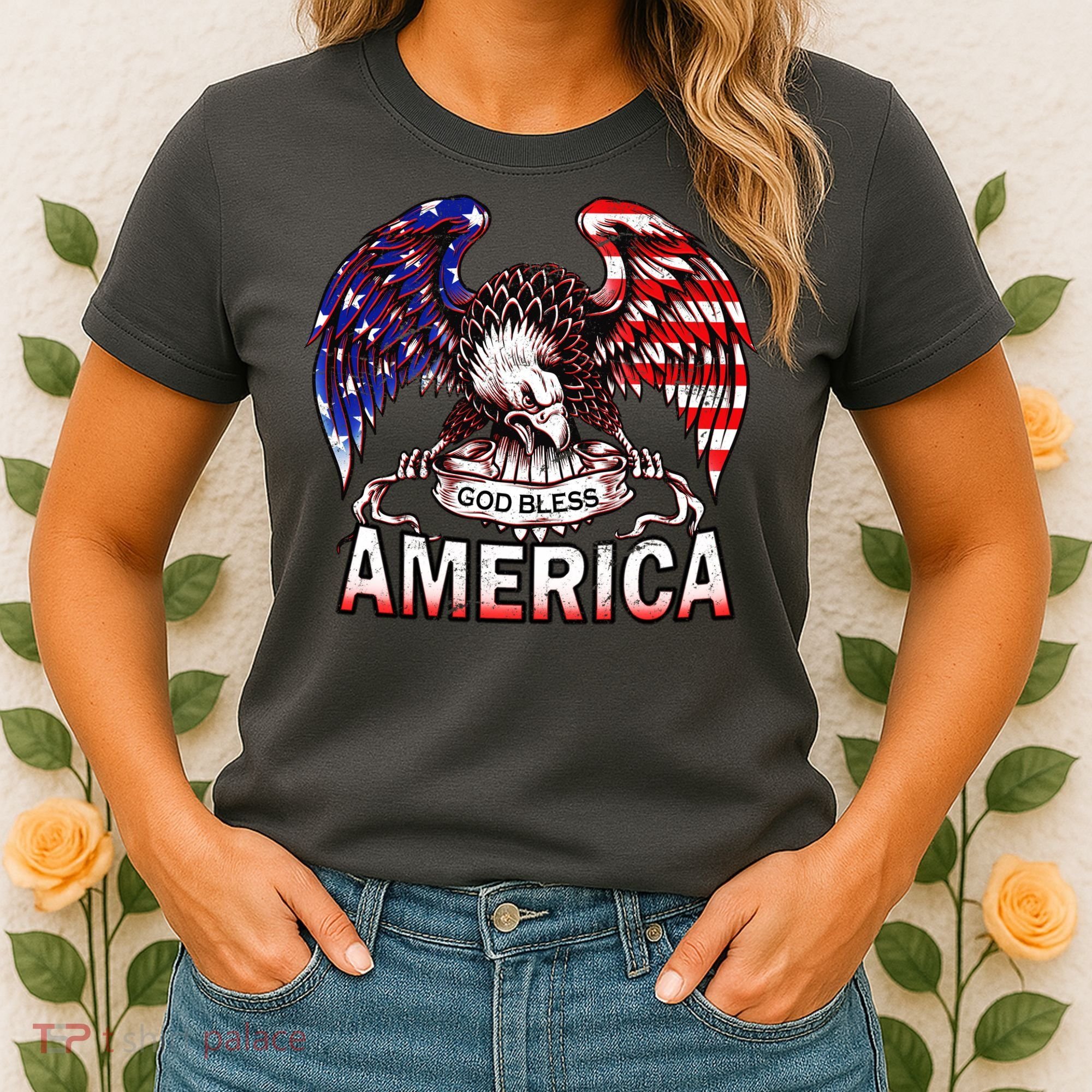 God Bless America Women's T-Shirt