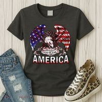 God Bless America Women's T-Shirt thumb 3