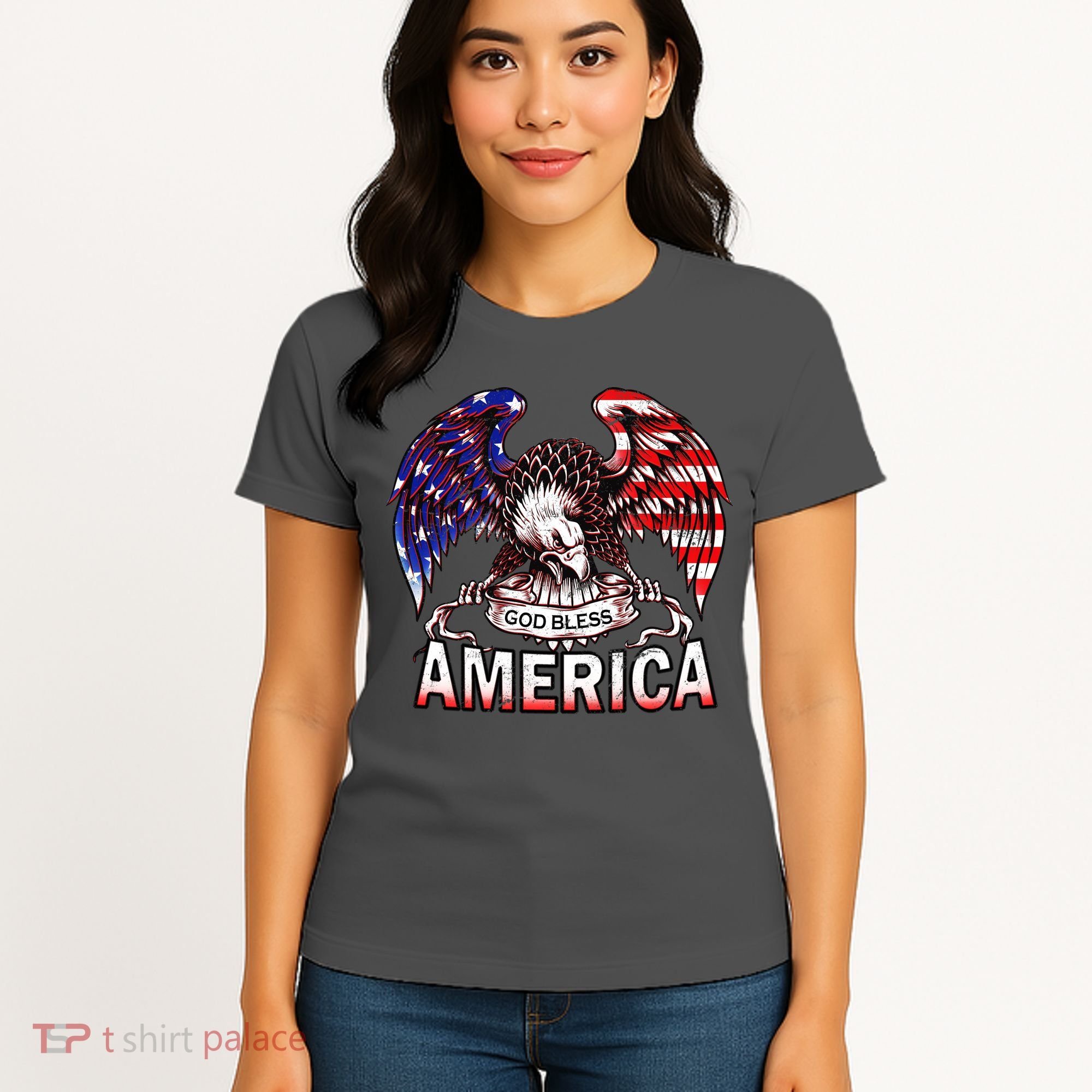 God Bless America Women's T-Shirt