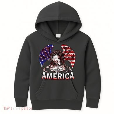 God Bless America Kids Hoodie