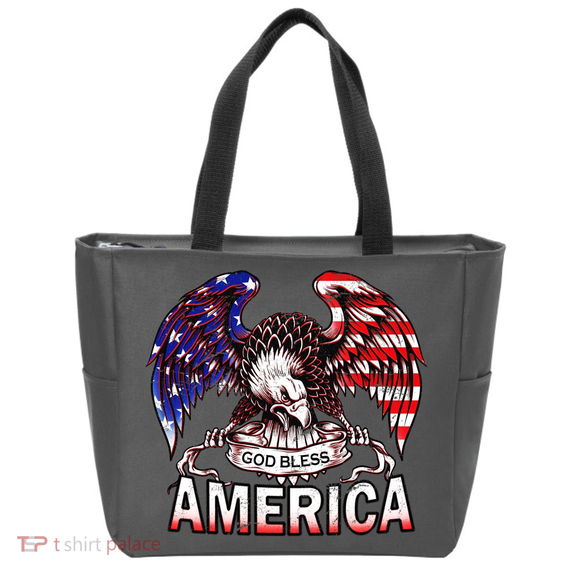 God Bless America Tote Bag
