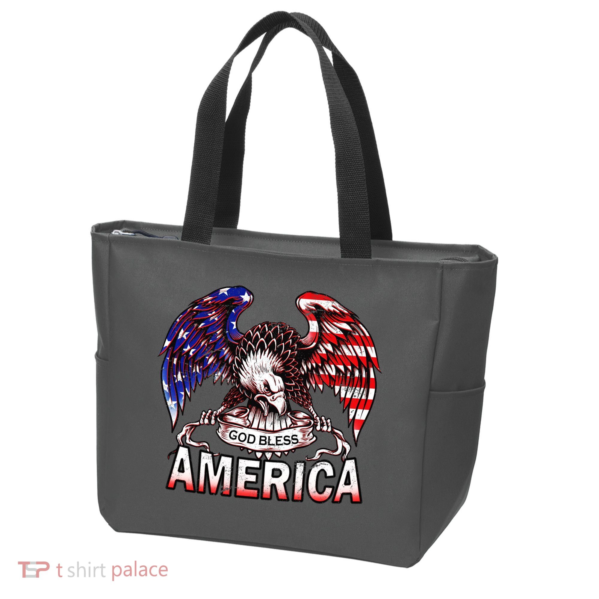 God Bless America Tote Bag