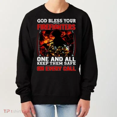 God Bless Firefighters Women's Sweatshirt