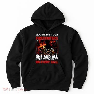 God Bless Firefighters Hoodie