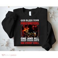 God Bless Firefighters Sweatshirt thumb 2