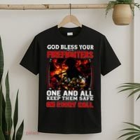 God Bless Firefighters T-Shirt thumb 2