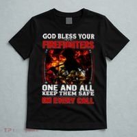 God Bless Firefighters T-Shirt thumb 5