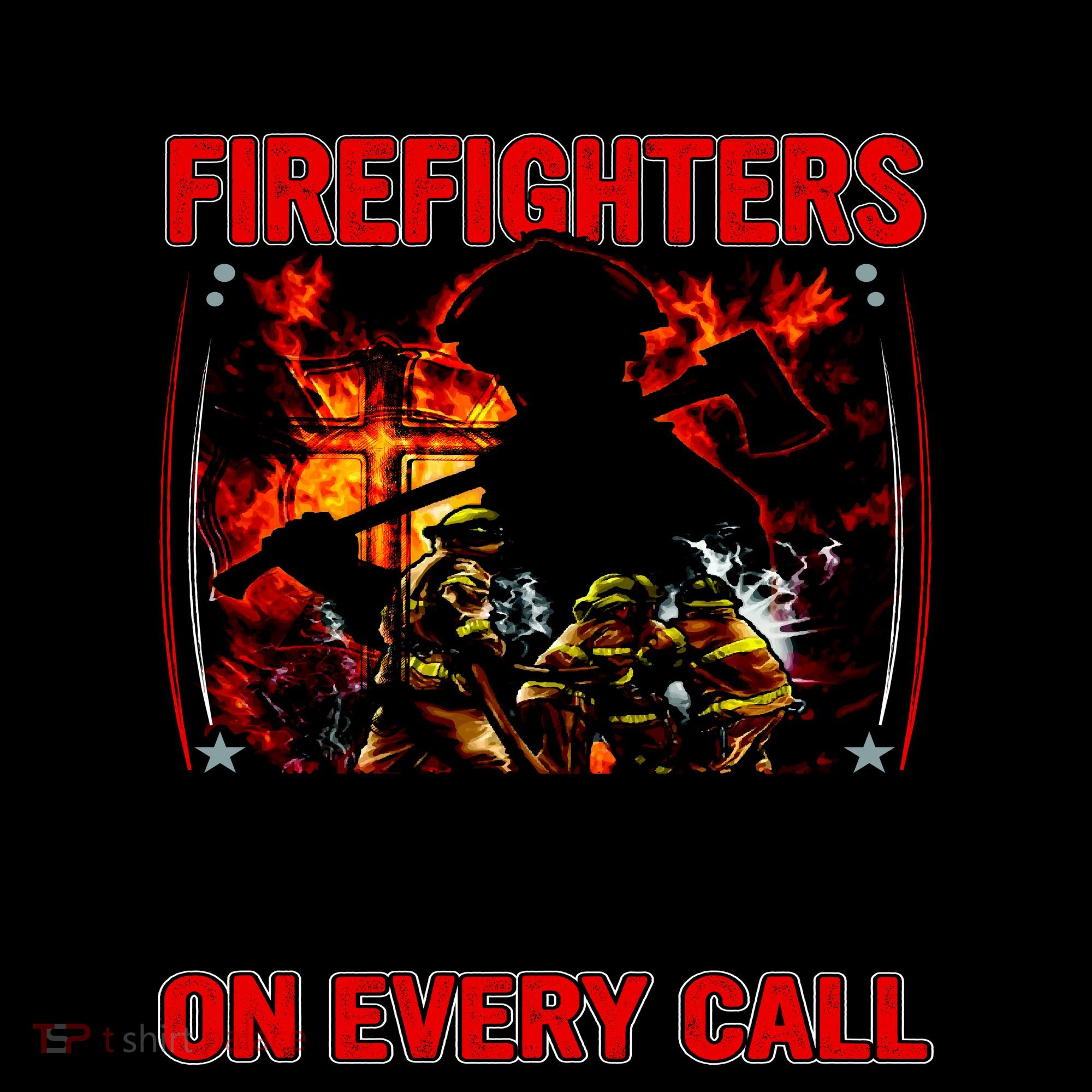 God Bless Firefighters Coffee Mug