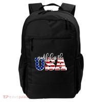 God Bless The USA American Flag Backpack thumb 0