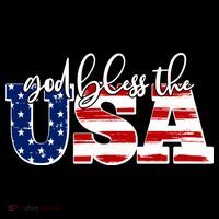God Bless The USA American Flag Women's Hoodie thumb 2