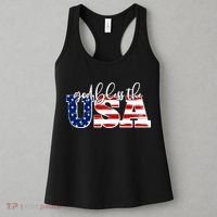 God Bless The USA American Flag Women's Tank Top thumb 3