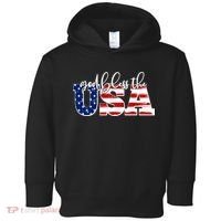 God Bless The USA American Flag Toddler Hoodie thumb 0