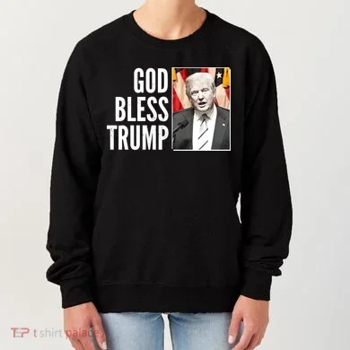 God Bless Trump Women's Sweatshirt