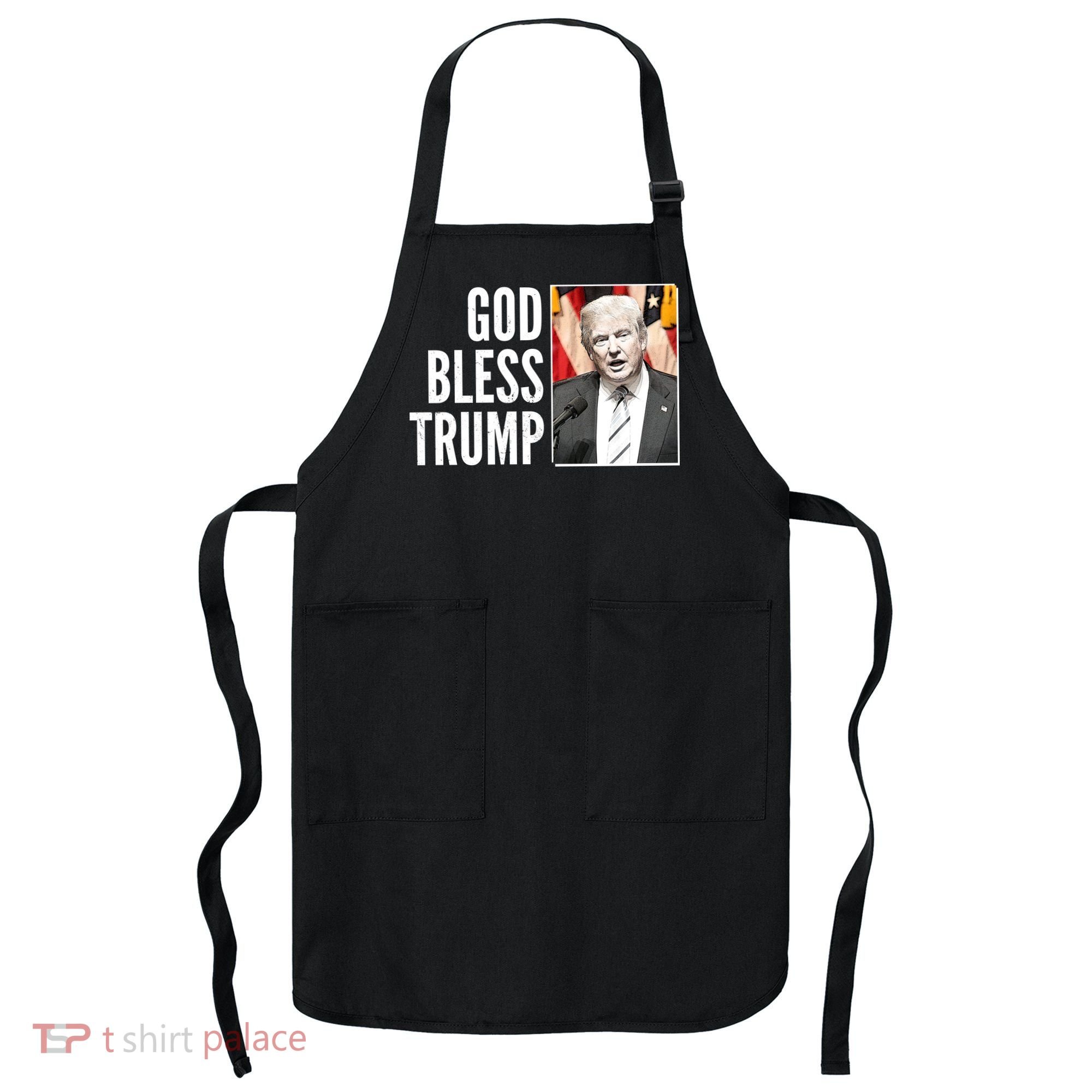 God Bless Trump Apron