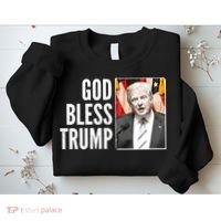 God Bless Trump Sweatshirt thumb 2