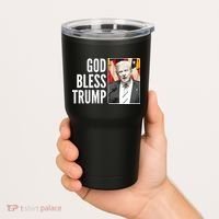 God Bless Trump Tumbler thumb 2